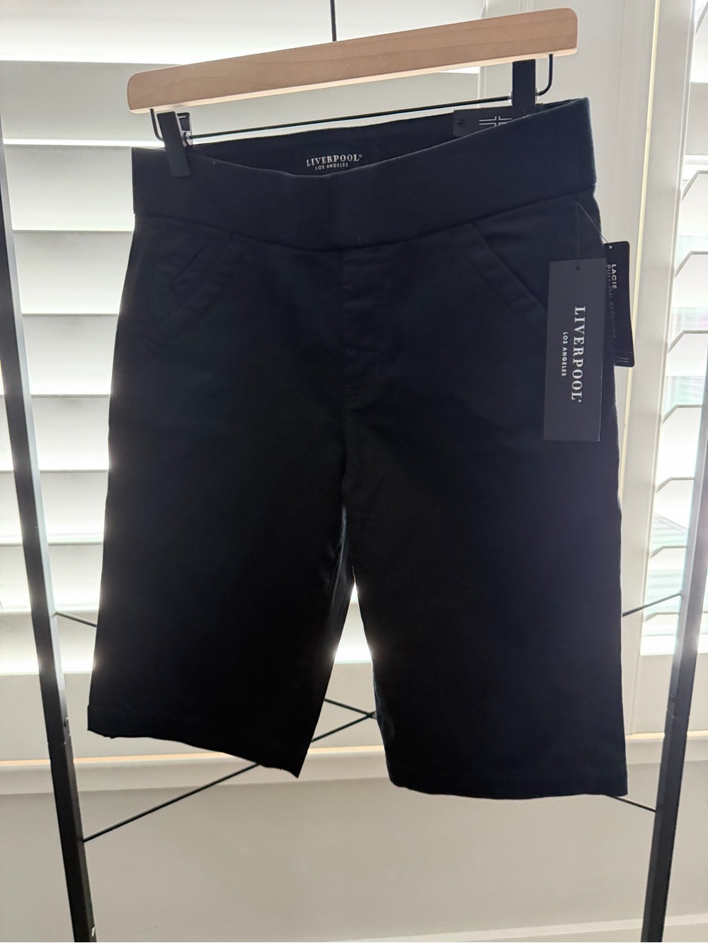 Liverpool Black Women's Bermuda Shorts